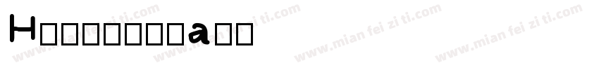 HelveticaneueLTW1G H字体转换